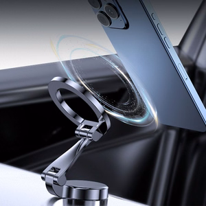 Automašīnas turētājs uz paneļa BLUE STAR Easy View saderīgs ar MagSafe - melns