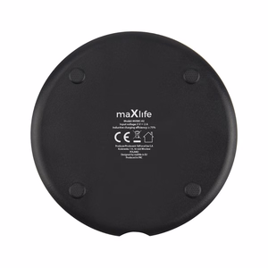 Maxlife MXWC-02 bezvadu lādētājs 10W melns