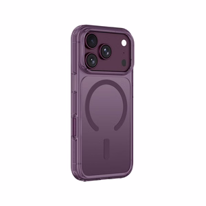 AmazingThing Minimal Mag Drop Proof 3 Lens vāciņš modelim iPhone 18 Pro Max, ar siksniņas stiprinājumu, saderīgs ar MagSafe – violets