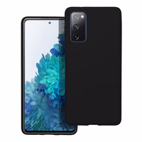 Viedtālruņa silikona apvalks SAMSUNG S20 FE / S20 FE 5G - melns