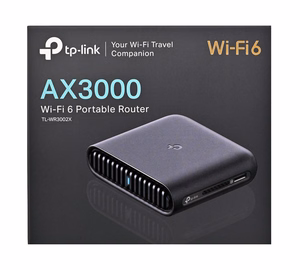 TP-Link TL-WR3002X bezvadu maršrutētājs Gigabit Ethernet divjoslu (2.4 GHz / 5 GHz) melns