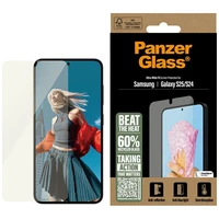 PanzerGlass viss vienā īpaši plāns rūdītais stikls Samsung Galaxy S25
