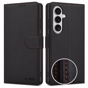 Tech-Protect Maks Maciņš for Samsung Galaxy S26 - melns and sarkans