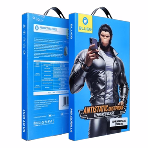 5D Mr. Monkey stikls - Samsung Galaxy S25 melns (Strong Lite)