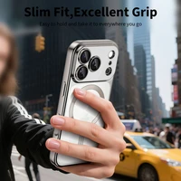 Tech-Protect MagFlex MagSafe maciņš iPhone 17 Pro Max caurspīdīgs sudraba