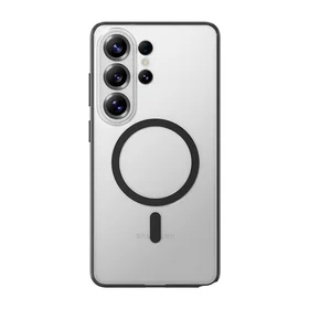 Rock Crystal Armor Series Magnetic Case for Samsung Galaxy S26 Plus black