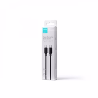 USB Kabelis Joyroom "S-CC060A9" melns "Type-C / Type-C" 100cm (līdz 60W)