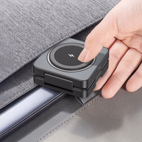 Blavec indukcijas lādētājs BQI-04 Qi 15W magnētiskais Magsafe 3 in 1 UniCharge (BQI04-QIMB) melns