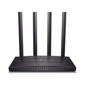 TP-Link Archer C6U bezvadu maršrutētājs Gigabit Ethernet divjoslu (2.4 GHz / 5 GHz) melns