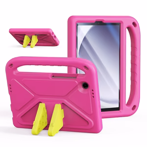 Korpuss Dux Ducis Puff Samsung X110/X115 Tab A9 8.7/X130/X135 Tab A11 8.7 rozā krāsā