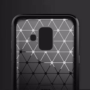 CARBON viedtālruņa apvalks SAMSUNG A6 ( A6 2018 ) melns