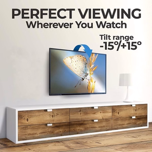 Techly ICA-LCD 201BK – grozāms un noliecams TV sienas stiprinājums 13–30 collu ekrāniem