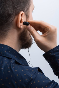 FORCELL F-AUDIO Drive EarBud bezvadu austiņa Bluetooth melna