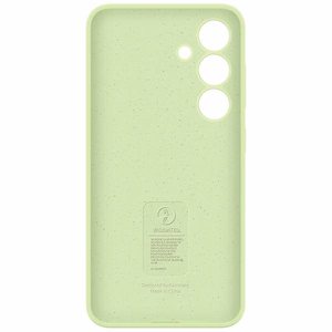 Samsung silikona viedtālruņa apvalks Samsung Galaxy S24 Plus zaļš
