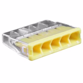 Savienotājs vadiem, 5x 0.5-2.5mm², 24A, 450V, 100 gab.