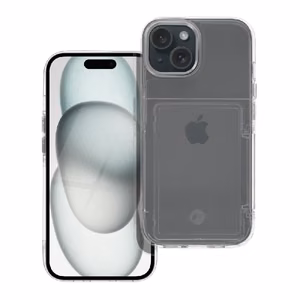 Maciņš Forcell F-PROTECT priekš iPhone 15 caurspīdīgs