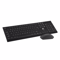 NanoRS Wireless Keyboard and Mouse Combo with Ergonomic Design – RS580 for Smooth and Efficient Use