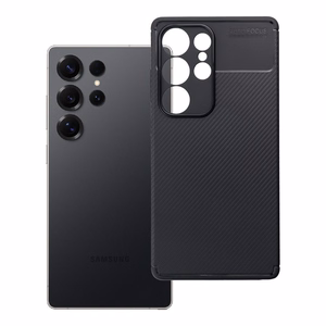 Viedtālruņa apvalks CARBON PREMIUM SAMSUNG S25 Ultra melns