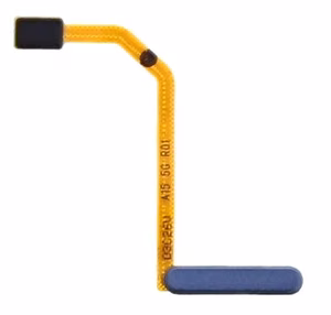 Flex Samsung A156 A15 5G ar fingerprint sensor Zils Melns original (service pack)