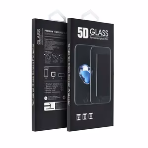 Aizsargstikls 5D pilnas līmēšanas temperētais stikls - iPhone XS Max / 11 Pro Max melns