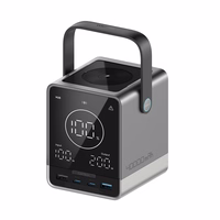 Cuktech Powerbank 300W 40000mAh ar bezvadu uzlādi 2x USB-C + 2x USB-A - melns