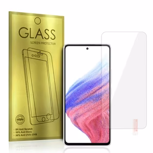 Glass Gold rūdīta stikla ekrāna aizsargs Samsung GALAXY A53 5G