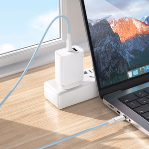 USB kabelis Borofone BX117 60W no USB-C uz USB-C 1.0m, balts