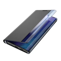 Sleep Case grāmatas tipa apvalks ar viedu logu Samsung Galaxy A22 4G zilts