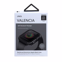Uniq Valencia viedtālruņa apvalks Apple Watch 4 / 5 / 6 / SE 40mm - pelēks