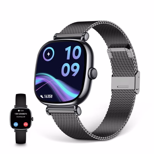 Ksix Smartwatch IRIA viedpulkstenis, melns, 1.7" AMOLED, IP68