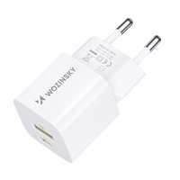 Wozinsky WWCEAC GaN USB-A USB-C 33W sienas lādētājs - balts