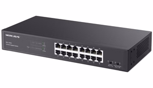 Mercusys MS116GS tīkla komutators melns