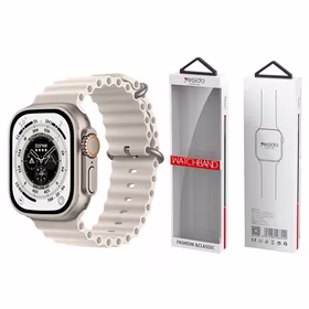 YESIDO WB21 APPLE WATCH SILIKONA SIKSNIŅA 38/40/41 NUDE