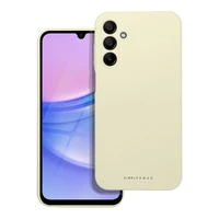 ROAR viedtālruņa apvalks CLOUD SKIN SAMSUNG A15 4G / A15 5G Gaiši dzeltena