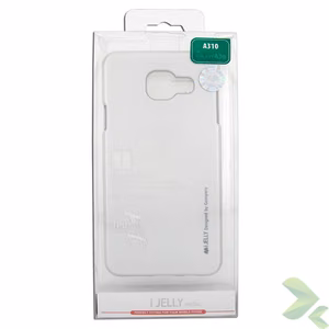 Mercury I-Jelly vāciņš ierīcei Samsung Galaxy A3 (2016), sudraba krāsā