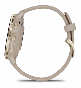 Garmin viedpulkstenis Venu 3S (010-02785-02) – pelēks / zelta krāsā