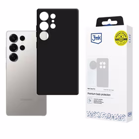 3mk Matētais apvalks Pro Samsung Galaxy S24 Ultra - matēts melns