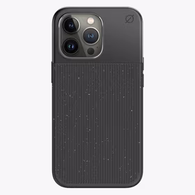 ATOM STUDIOS maciņš SPLIT WOOD FIBRE MAGSAFE IPHONE 13 PRO melns