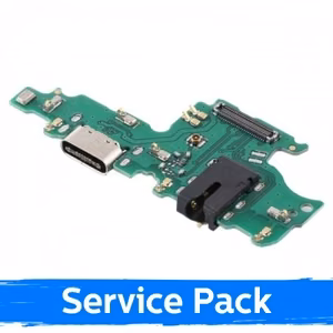 Uzlādes ports saderīgs ar Huawei Honor View 10 ar flexo / sudrabs (Service Pack)
