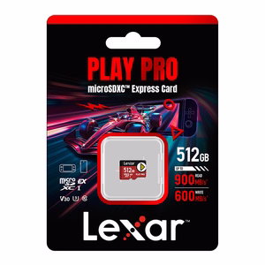 Lexar PLAY Pro microSD Express 7.1 512 GB atmiņas karte