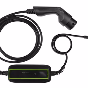 Green Cell EV16 elektrotransportlīdzekļu uzlādes stacija melna 1 iebūvēts LCD displejs