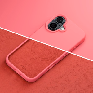 Etteri Silikona Mag maciņš for iPhone 17 raspberry