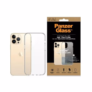 PanzerGlass ClearCase antibakteriālais viedtālruņa apvalks ar Military Grade sertifikātu iPhone 13 Pro Max - caurspīdīgs