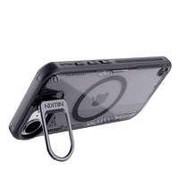 Nillkin Iceblade Prop magnētiskais viedtālruņa apvalks ar statīvu iPhone 16e - melns