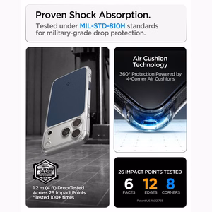Spigen Ultra Hybrid MagSafe maciņš iPhone 18 Pro Max / 17 Pro Max, matēts zils