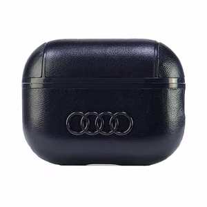 Audi Leather Big Logo AirPods Pro 2 cover black/black AU-APP2-GT/D3-BK