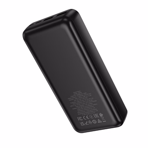 Borofone Power Bank 20000mAh BJ80A Clever - 2xUSB + Type C - QC 3.0 22,5W + PD 20W чёрный