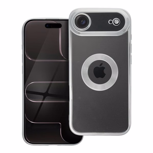 GLAM viedtālruņa apvalks IPHONE 17 Air sudraba