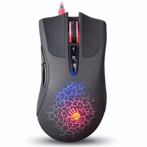 BLOODY A90 spēļu pele labrocīga USB Type-A optiskā 6200 DPI