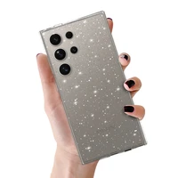 Krištola spīdīgais viedtālruņa apvalks Samsung Galaxy S25 Ultra Sudrabains